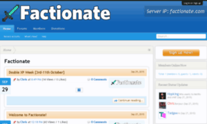 Factionate.com thumbnail