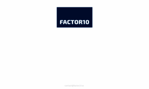 Factor10.io thumbnail