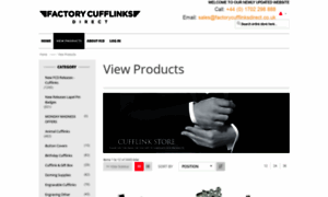 Factorycufflinksdirect.co.uk thumbnail