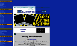 Factoryrecords.net thumbnail