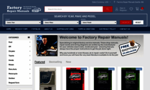 Factoryrepairmanuals.com thumbnail