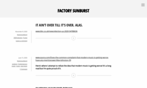 Factorysunburst.wordpress.com thumbnail