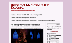 Factsaboutuniversalmedicine.wordpress.com thumbnail