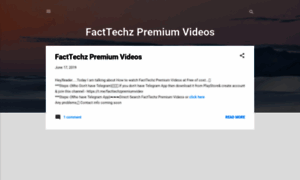 Facttechzpremiumvideo.blogspot.com thumbnail