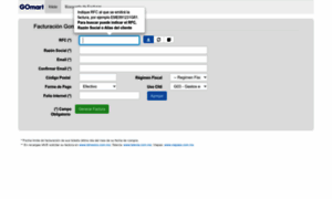Facturacion.gomart.com.mx thumbnail