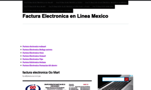 Facturaenlineamexico.com thumbnail