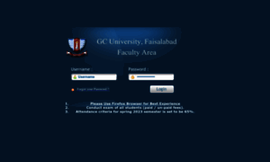 Faculty.gcuf.edu.pk thumbnail