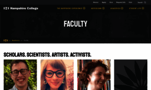 Faculty.hampshire.edu thumbnail