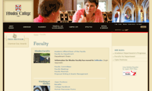 Faculty.rhodes.edu thumbnail