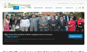 Faculty.uol.edu.pk thumbnail