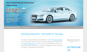 Fahrzeugankauf-koeln.jimdo.com thumbnail