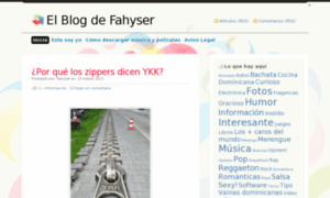 Fahyser.wordpress.com thumbnail