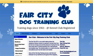 Faircity-dogtrainingclub.co.uk thumbnail