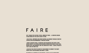 Faire.com.au thumbnail