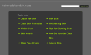 Fairerwhiterskin.com thumbnail