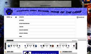 Fairfaxhighsports.org thumbnail