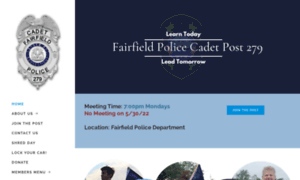 Fairfieldpoliceexplorerspost279.org thumbnail