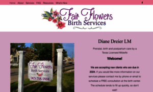 Fairflowersbirth.com thumbnail