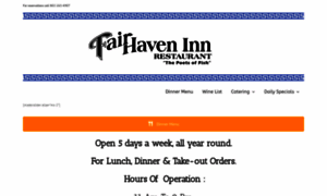 Fairhaveninn.com thumbnail