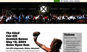 Fairhillscottishgames.org thumbnail