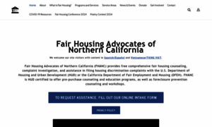 Fairhousingnorcal.org thumbnail