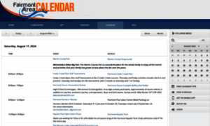 Fairmontcommunitycalendar.com thumbnail