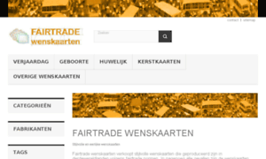 Fairtrade-wenskaarten.nl thumbnail