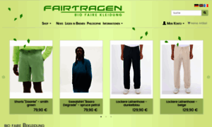 Fairtragen.de thumbnail