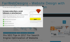 Fairwebdesign.com.au thumbnail