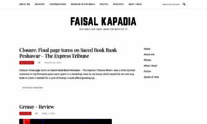 Faisalkapadia.com thumbnail