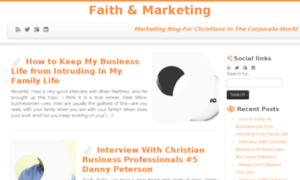 Faithandmarketing.com thumbnail