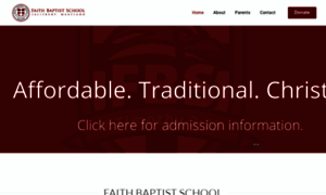 Faithbaptistschoolsalisbury.com thumbnail