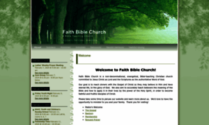 Faithbiblechurch.com thumbnail