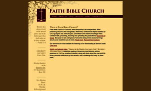 Faithbiblechurchnh.org thumbnail