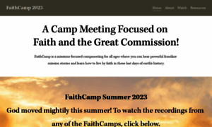 Faithcamponline.org thumbnail