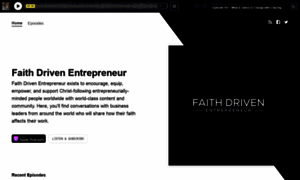 Faithdrivenentrepreneur.simplecast.fm thumbnail