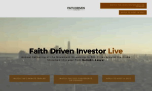 Faithdriveninvestorlive.org thumbnail