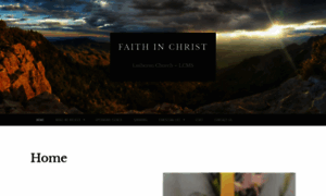 Faithinchristlutheran.org thumbnail