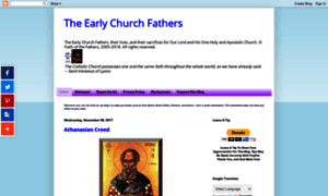 Faithofthefathersearlychurchfathers.blogspot.com thumbnail