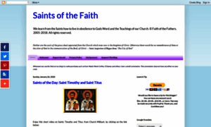 Faithofthefatherssaints.blogspot.com thumbnail