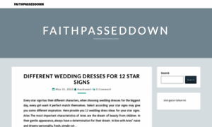 Faithpasseddown.com thumbnail