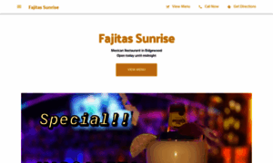 Fajitas-sunrise-restaurant.business.site thumbnail