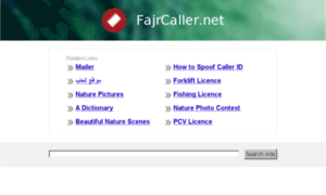 Fajrcaller.net thumbnail