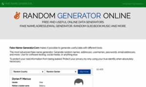 Fake-name-generator.com thumbnail