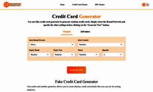 Fakecreditcardnumbers.net thumbnail