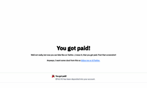 Fakeigotpaid.com thumbnail