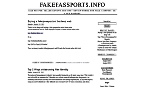 Fakepassports.info thumbnail