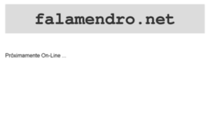 Falamendro.net thumbnail
