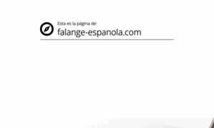 Falange-espanola.com thumbnail