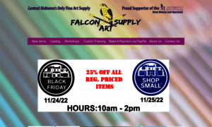 Falconartsupply.com thumbnail